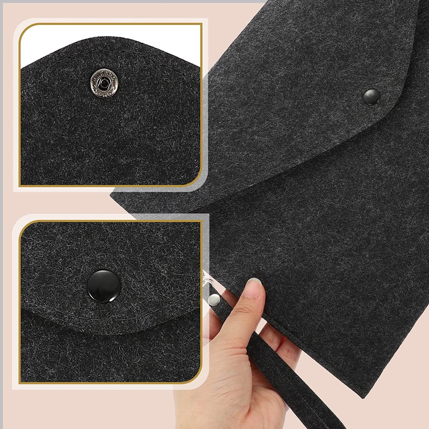 Elevate Your Organization: Felt Document Holders for a Sleek Workspace