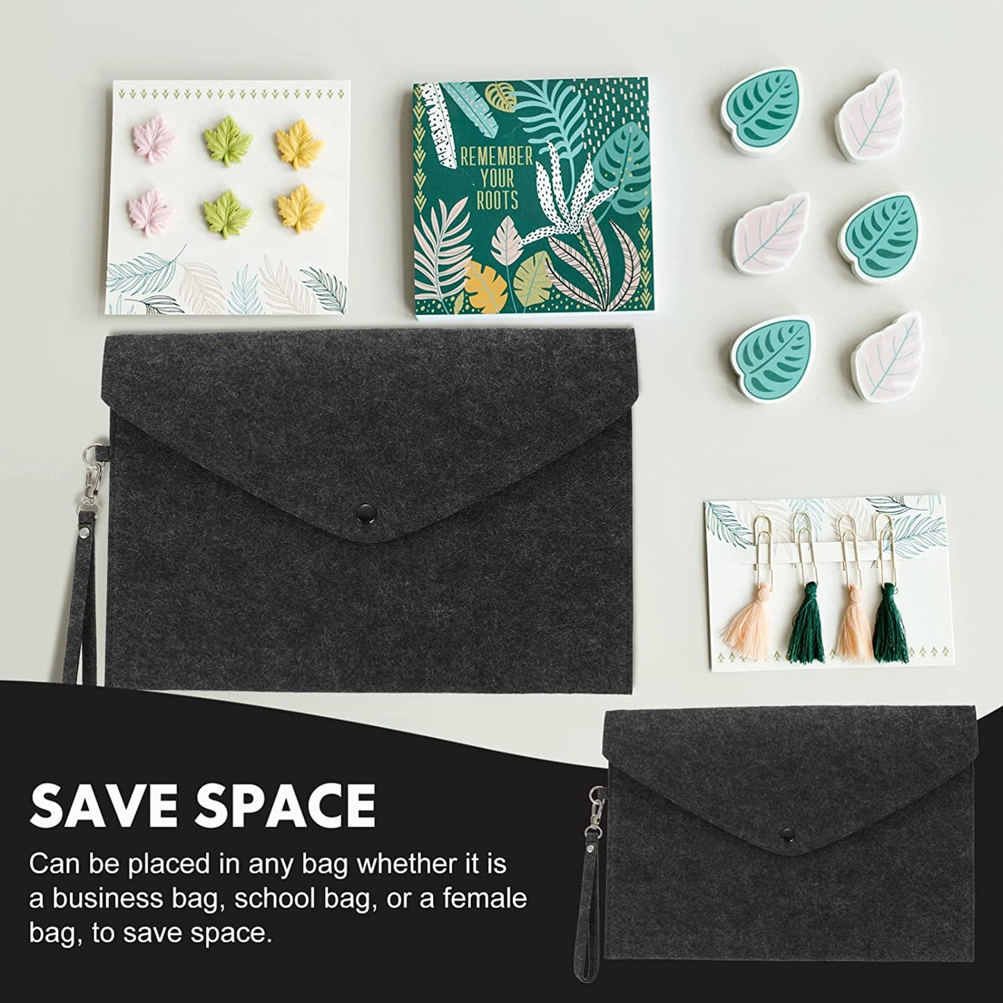Elevate Your Organization: Felt Document Holders for a Sleek Workspace