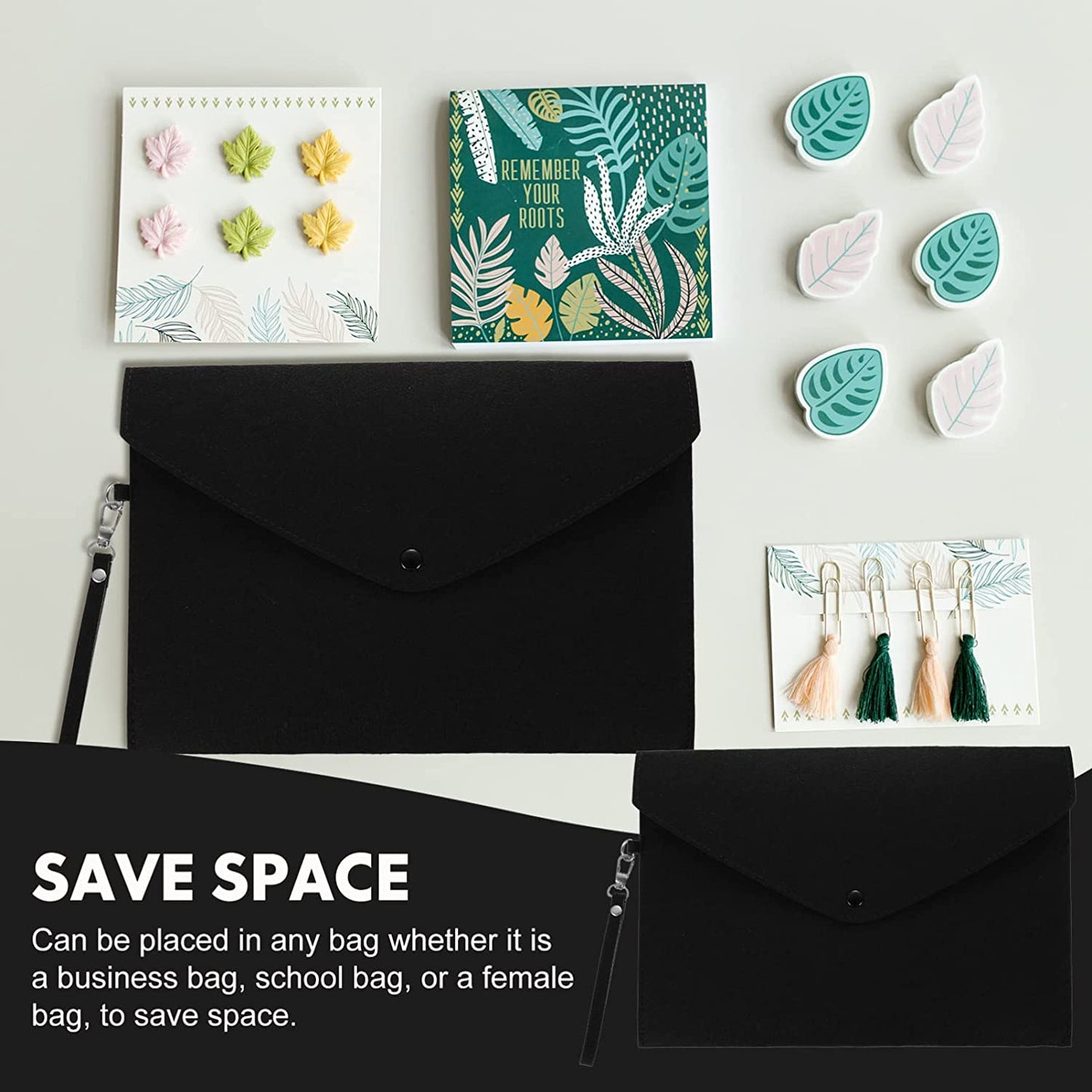 Elevate Your Organization: Felt Document Holders for a Sleek Workspace