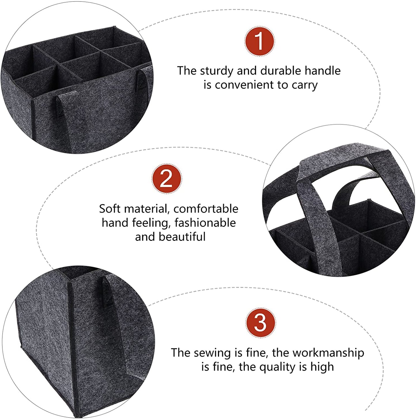Sophisticated Portability: Elevate Your Wine Experience with Our Bottle Carrier