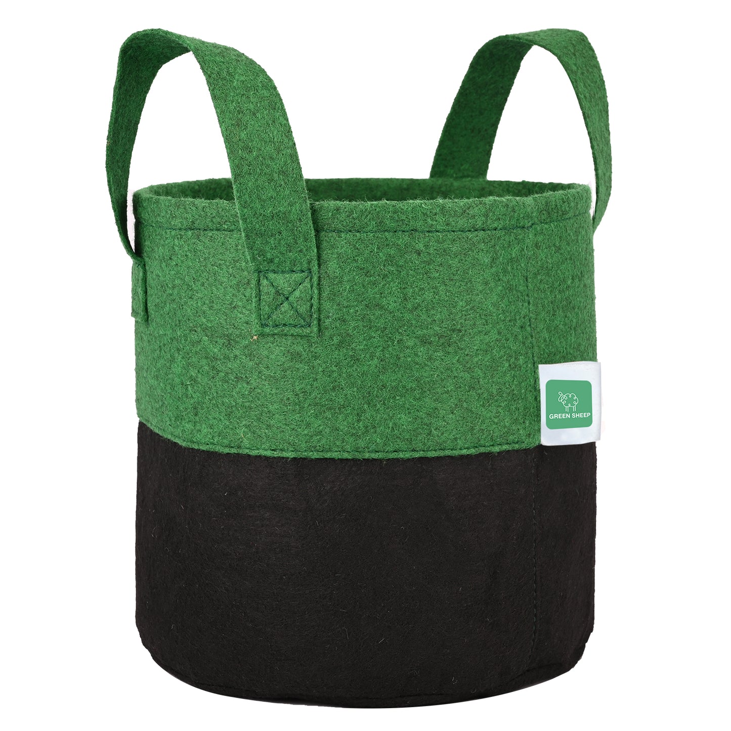 Greensheep Geo Fabric Grow Bags ( Green/ Black )