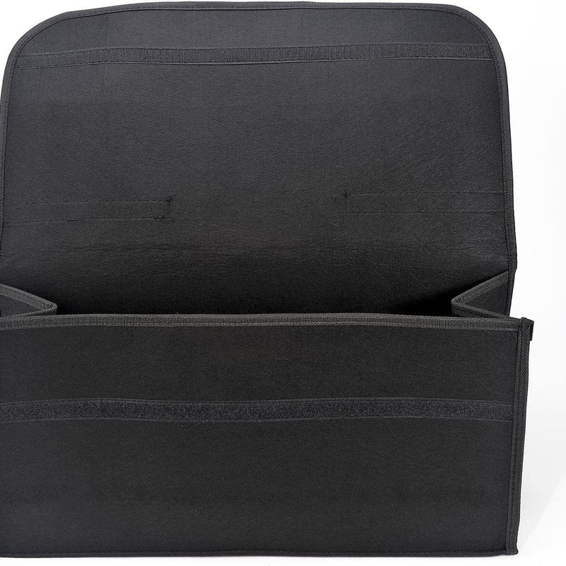 Felt Portable Car Trunk Organizer (Black)