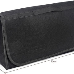 Felt Portable Car Trunk Organizer (Black)