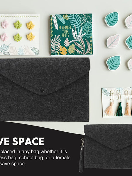 Elevate Your Organization: Felt Document Holders for a Sleek Workspace