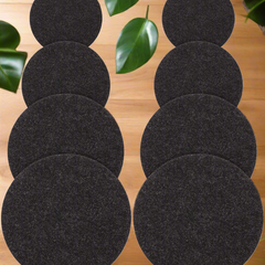 Complete Set of 20: Premium Felt Coaster Mats for Every Occasion