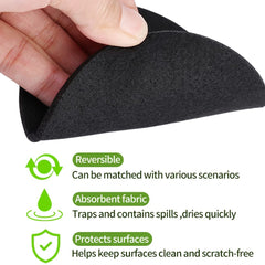 Complete Set of 20: Premium Felt Coaster Mats for Every Occasion