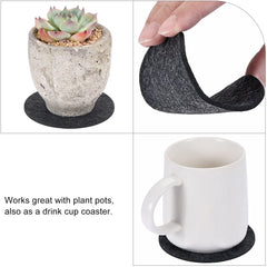 Complete Set of 20: Premium Felt Coaster Mats for Every Occasion