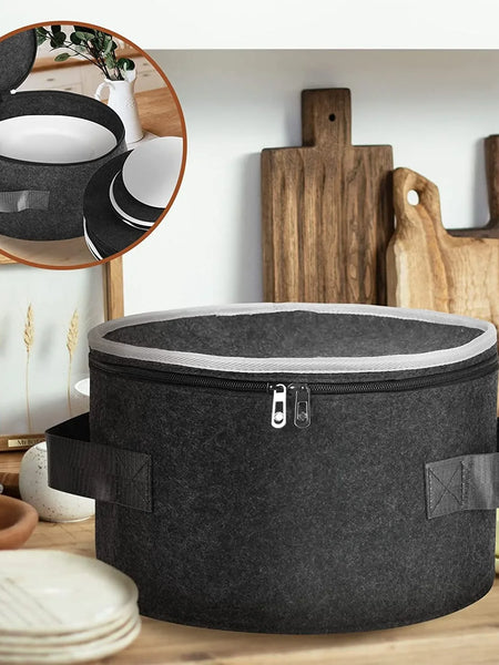 Protect and Organize in Style: Felt Plate Storage Cases for Your Precious Dinnerware