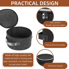 Protect and Organize in Style: Felt Plate Storage Cases for Your Precious Dinnerware
