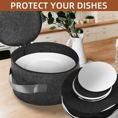 Protect and Organize in Style: Felt Plate Storage Cases for Your Precious Dinnerware