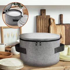 Protect and Organize in Style: Felt Plate Storage Cases for Your Precious Dinnerware