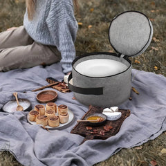 Protect and Organize in Style: Felt Plate Storage Cases for Your Precious Dinnerware