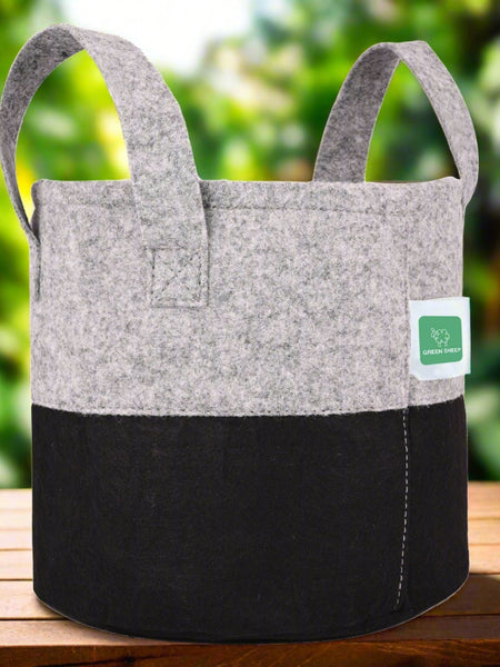 Greensheep Geo Fabric Grow Bags ( Grey / Black )