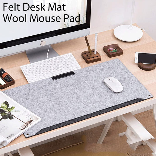 Upgrade Your Workspace with a Stylish Felt Desk Mat