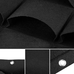 Premium Felt Vertical Planter with 18 Pockets