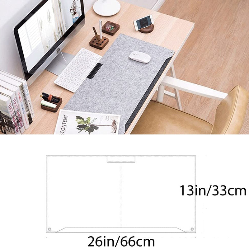 Upgrade Your Workspace with a Stylish Felt Desk Mat