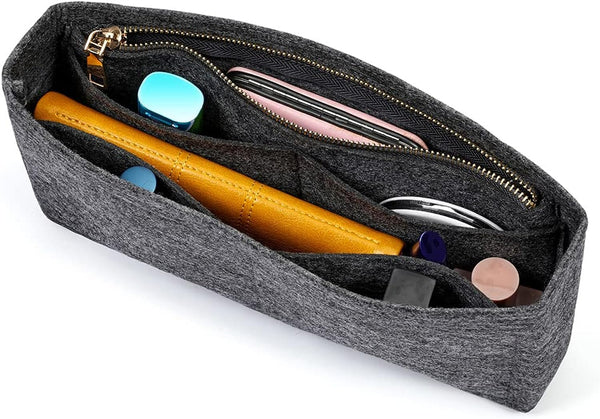Felt Insert Bag Organizer Handbag Tote Liner Pouch for Women