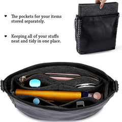 Felt Insert Bag Organizer Handbag Tote Liner Pouch for Women