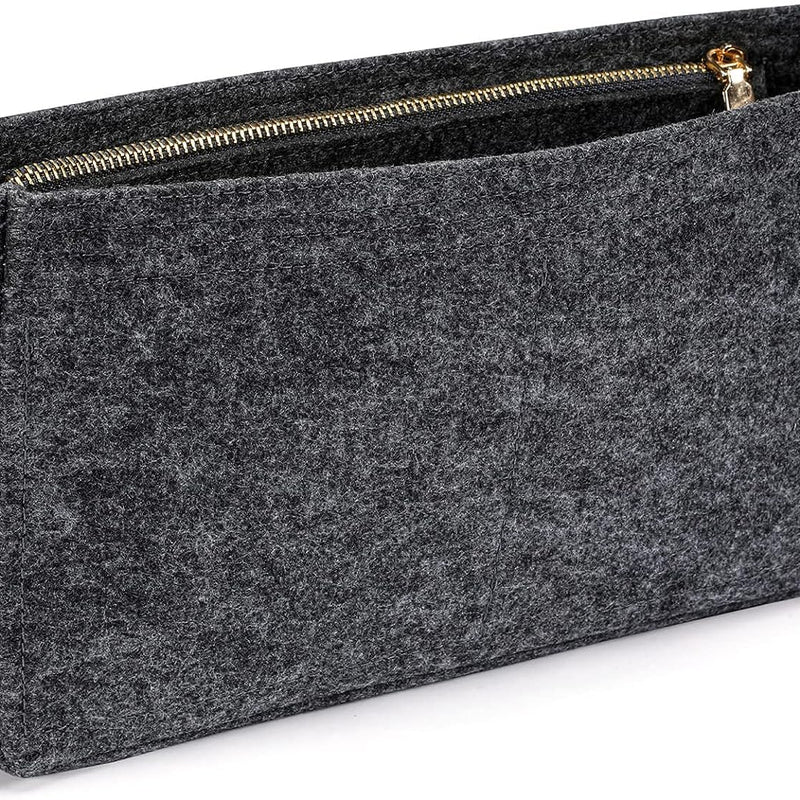 Felt Insert Bag Organizer Handbag Tote Liner Pouch for Women