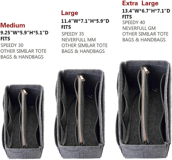 GREENSHEEP Purse Organizer Insert for Handbags,